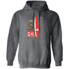 California Bear, Surfboard California, Love California, Surfboard Pullover Hoodie