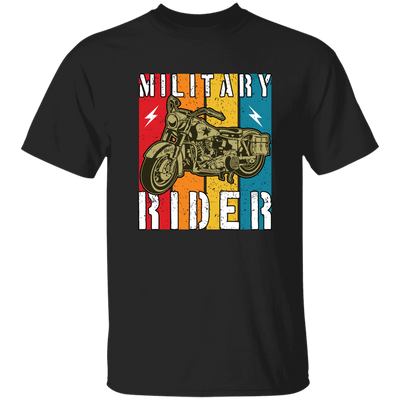 Military Rider, Motorbike, Retro Rider, Vintage Biker Unisex T-Shirt