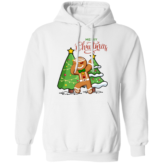 Funny Gingerbread, Dabbing Gingerbread, Funny Christmas, Merry Christmas, Trendy Christmas Pullover Hoodie