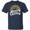 Spooky, Scary, Sunday, Rainbow Spooky, Retro Scary Sunday Unisex T-Shirt