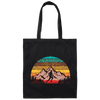 Retro Ultra Runner Classic Vintage Ultra Marathon Canvas Tote Bag