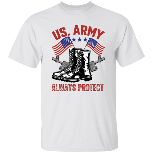 American Army Always Protect, American Cowboy Unisex T-Shirt