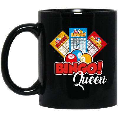 Bingo Queen, Get The Prize, Win The Game, I Am Bingo Queen Black Mug