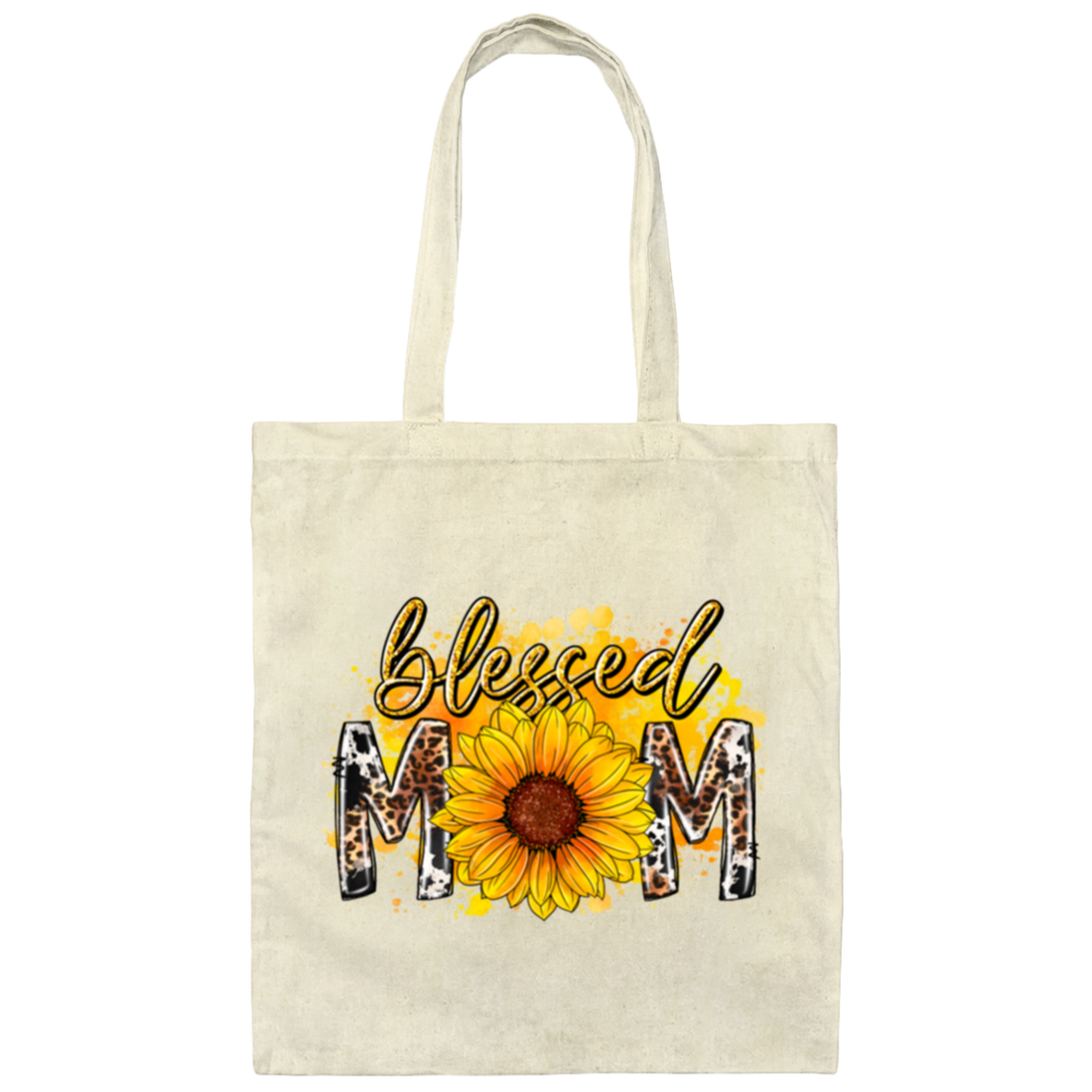 Best Mom Ever, Blessed Mom, Mom Lover Gift, Best Mom Gift, Mother's Day Canvas Tote Bag