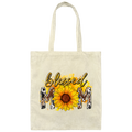 Best Mom Ever, Blessed Mom, Mom Lover Gift, Best Mom Gift, Mother's Day Canvas Tote Bag