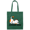 Downward Human, Cute Meow, Yoga Cats Canvas Tote Bag