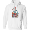 This Horror And Chill, Skeleton Hand, Okay Sign, Groovy Skeleton Pullover Hoodie will give you a cool, unique look. Made of a soft and comfortable fabric, it features high-quality screen-printed graphics and is perfect for any casual or formal occasion. Show your individuality with this stylish and unique hoodie.