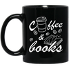 Coffee And Books, Love Coffee, Love Books, Coffee Lover, Best Bookworm Black Mug