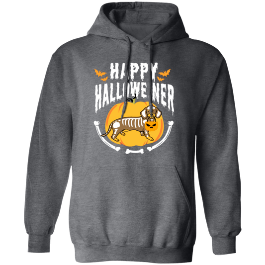 Funny Dachshund, Happy Dachshund, Halloween Gift, Best Halloween Lover Pullover Hoodie