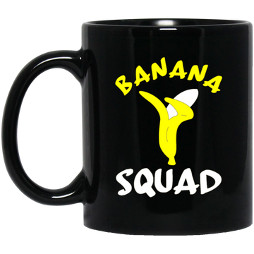 Dabbing Banana Squad, Vegan Food, Fruit Healthy, Lovely Banana Black Mug