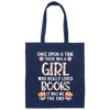 Book Reading Girl Librarian Woman Reader, Bookworm Gift Canvas Tote Bag