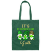 Happy Patrick Day Love Gnome In Patrick Day On March Canvas Tote Bag