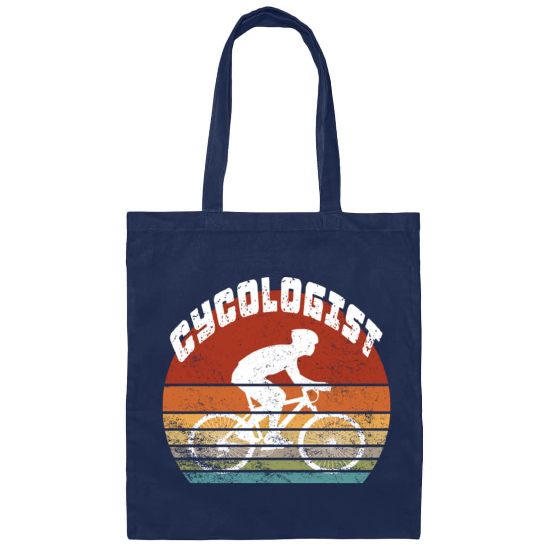 Cycologist - Funny Vintage Cycling _ Cyclist Biker Gift Canvas Tote Bag