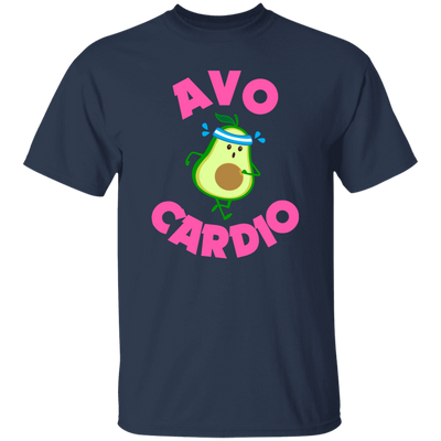 Avo-cardio, Avocado, Funny Avocado, Pink Avocado Do Cardio Unisex T-Shirt