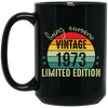 Love 1973, Being Awesome 1973, Since 1973, Limited Edition 1973 Black Mug