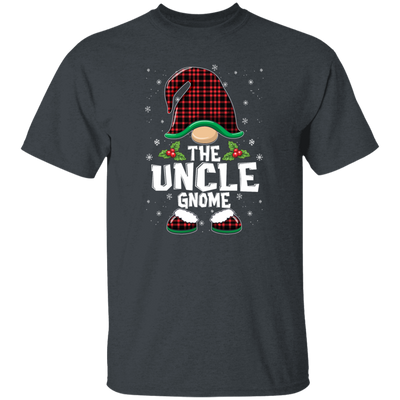 The Uncle Gnome Present For Family, Xmas Cute Gnome Lover Unisex T-Shirt