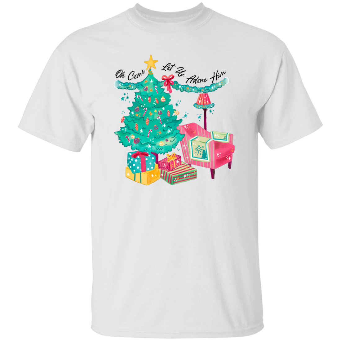 Oh Come, Let Us Adore Him, Christmas Season, Love Christmas Christmas Unisex T-Shirt