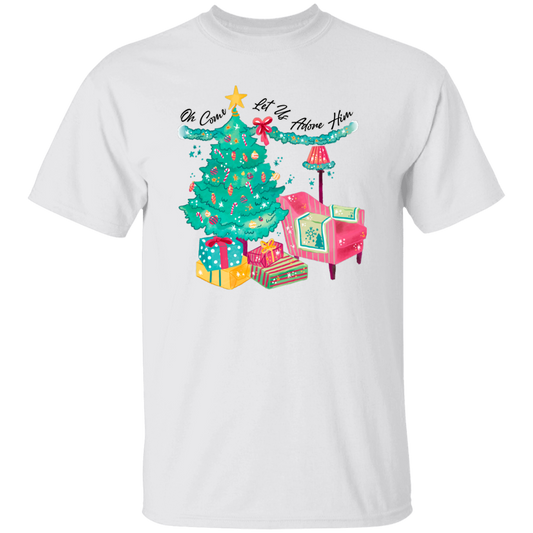 Oh Come, Let Us Adore Him, Christmas Season, Love Christmas Christmas Unisex T-Shirt