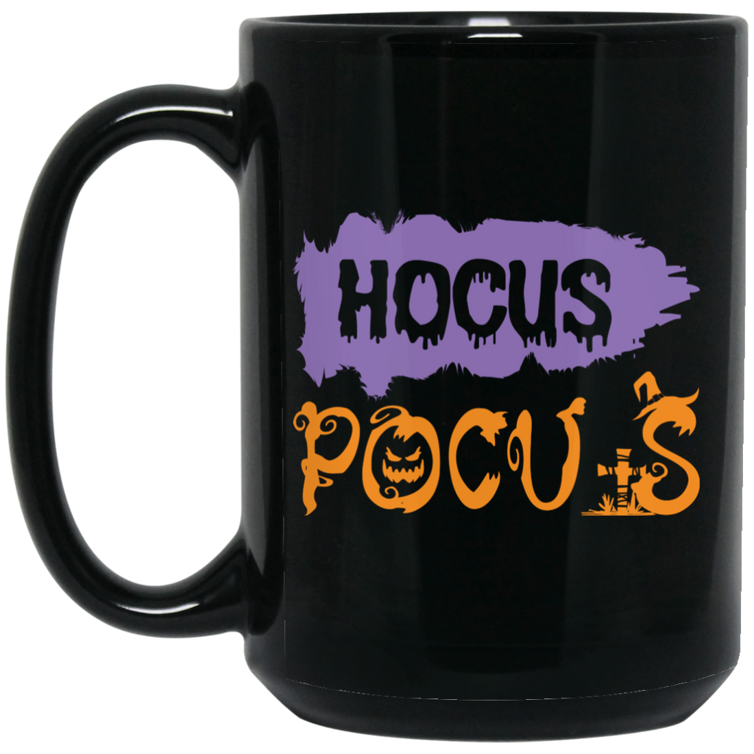 Hocus Pocus, Witch In Halloween, Mystery Halloween Black Mug