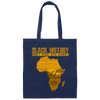 Black History Month, Revolution History, Didn't Start With Slavery Canvas Tote Bag