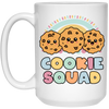 Groovy Cookies, Cookie Squad, Cute Cookie, Funny Cookie White Mug