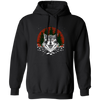 Cool Wolf, Wolf Lover Gift, The Wild Gift, Retro Wolf, Wildwolf Love Gift Pullover Hoodie