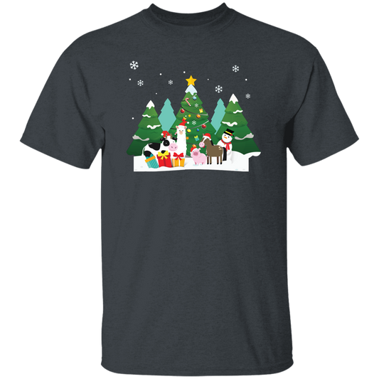 Funny Christmas, Animal Christmas, Merry Christmas, Trendy Christmas Unisex T-Shirt