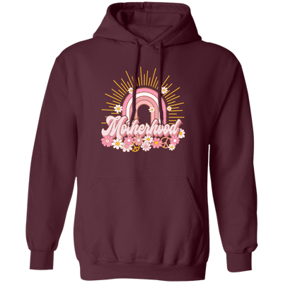 Mother's Day Gift, Motherhood Gift, Mama Flowers Sunshine, Gift For Mom Pullover Hoodie