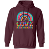 Love Needs No Words, Puzzle Of Love, Pride Month Pullover Hoodie