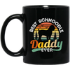 Best Schnoodle Daddy Ever, Dog Lover Gift, Father's Day Gift Black Mug