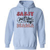 Sassy Just Like My Mama, Mother Leopard Pullover Hoodie