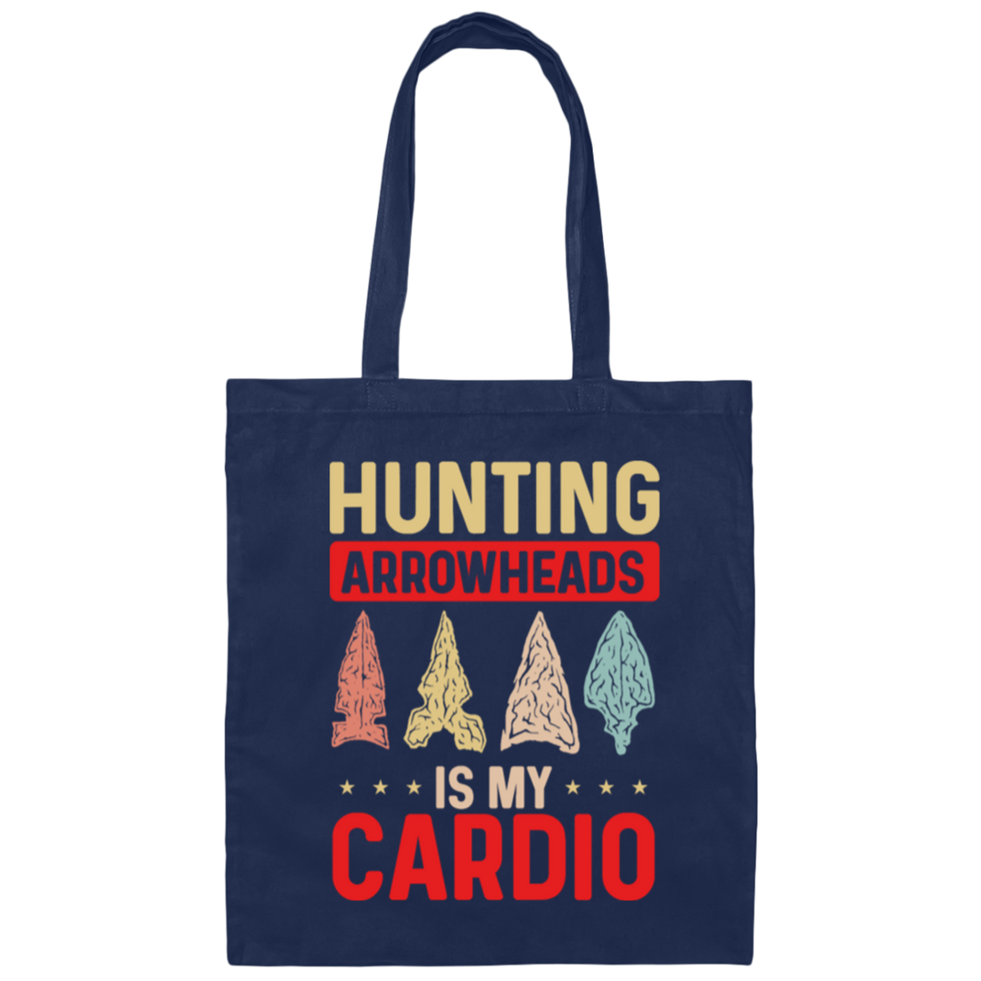 Arrowhead Lover Gift, Arrowhead Hunting, Tennessee Artifacts Canvas Tote Bag