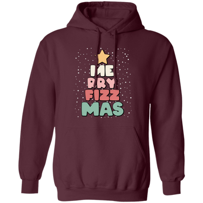 Merry Fizz Mas, Merry Christmas Tree, Cute Fizz Mas, Love Arbonne, Merry Christmas, Trendy Christmas Pullover Hoodie