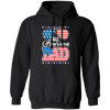 Father's Day, All American Dad, American Sunglasses Pullover Hoodie