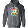 Promoted To Daddy, Retro Dad And Son, Father's Day Gifts Pullover Hoodie