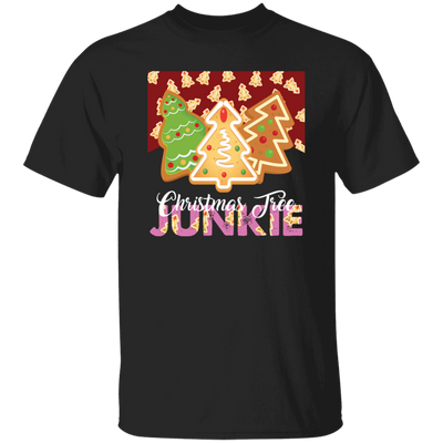 Christmas Tree Junkie, Xmas Tree Gingerbread, Gingerbread Lover, Merry Christmas, Trendy Christmas Unisex T-Shirt