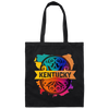 Love Kentucky, Best Of Colorful Gift, Mixed Pattern, Kentuky Lover Canvas Tote Bag