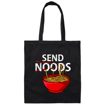 Ramen Send Noodle, Japan Ramen Canvas Tote Bag