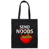 Ramen Send Noodle, Japan Ramen Canvas Tote Bag
