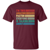 I'm This Amazing Pastor Everyone Is Talking About, Retro Pastor Unisex T-Shirt