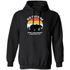 Vintage Bear Go Outside, Be Careful Wildlife, Bear Kill You Pullover Hoodie