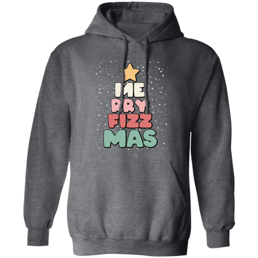 Merry Fizz Mas, Merry Christmas Tree, Cute Fizz Mas, Love Arbonne, Merry Christmas, Trendy Christmas Pullover Hoodie