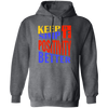 Keep It Simple, Positivity Better, Retro Positivity Pullover Hoodie