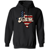 Texas State, Retro America, Retro Texas, Cowboy Style Pullover Hoodie