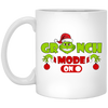 Grinch Mode On, Best Grinch, Christmas Season, Grinchmas, Trendy Halloween White Mug