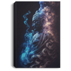 Buddha Lover, Smoke In Buddha Shape, Mysthery Buddha, Buddha Region Canvas