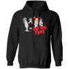 Horror Time, Horror Nigth, Happy Halloween, Cute Ghost Pullover Hoodie