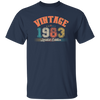 Limited Edition 1983, 1983 Vintage Style, Love In 1983, Best 1983 Unisex T-Shirt