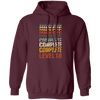 Birthday 18th Gift, 18 Years Old, Complete Level 18, Love 18th Pullover Hoodie