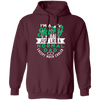 Cool Skiing Dad, I Am A Skiing Dad, Love To Skiing, Gift For Dad Ski Pullover Hoodie